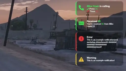 ModernHUD 🔔 Notification System