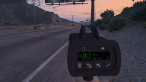 Radar Gun π₯οΈ 3D DUI Display