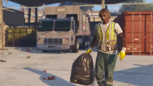 Sanitation Job 🗑️ Pickup Trash Bags