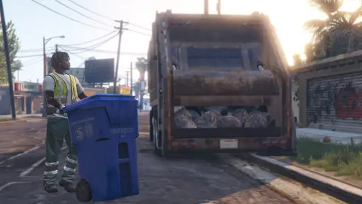 Sanitation Job ♻️ Move Bins